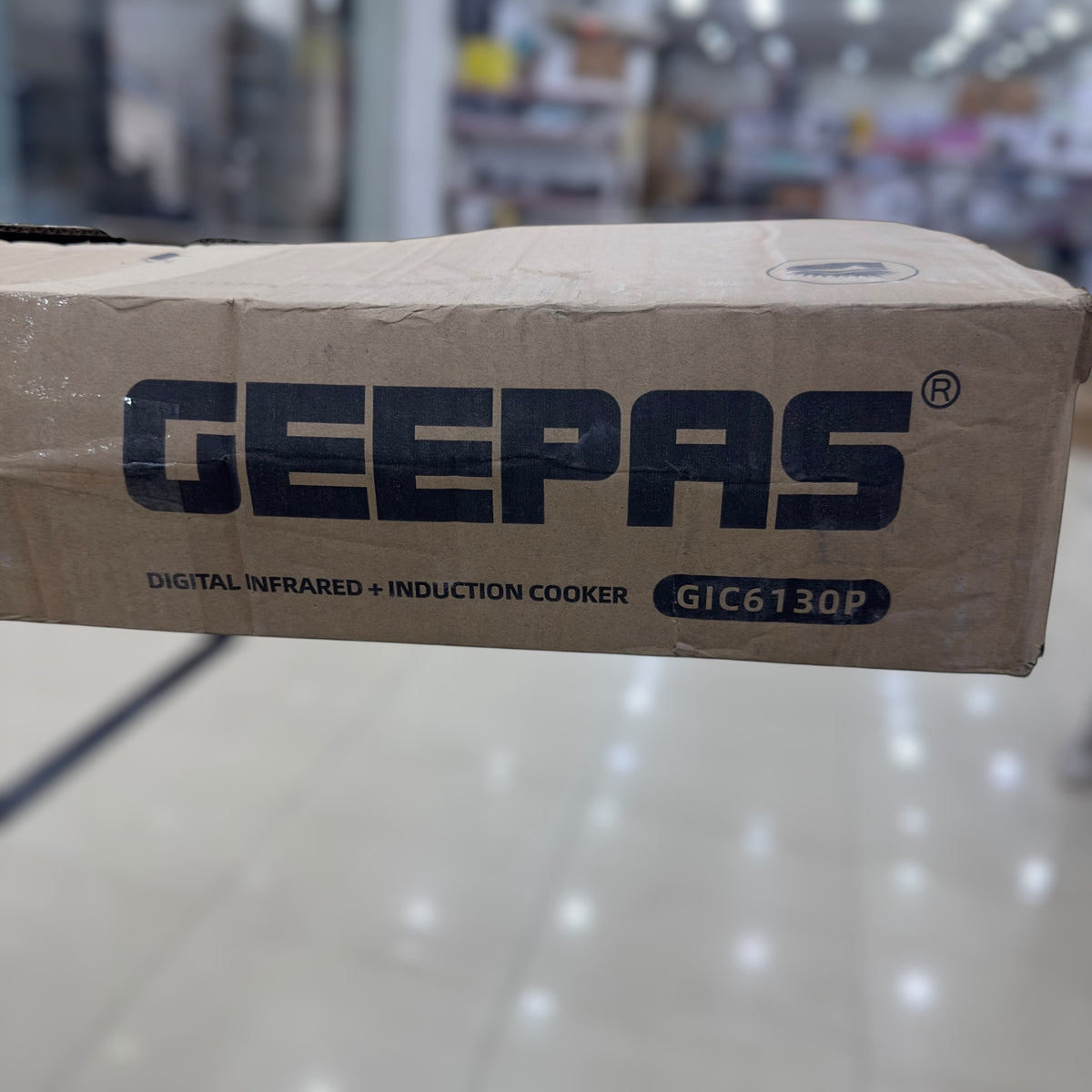 Geepas 2 in 1 Induction & Infrared cooker  Double Burner Hot Plate 6130