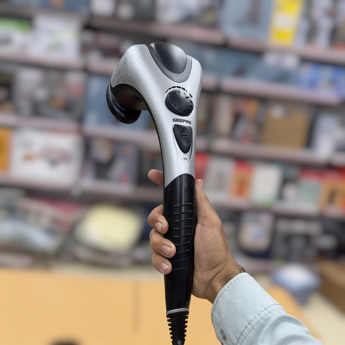 Geepas Double Head Massager 86044