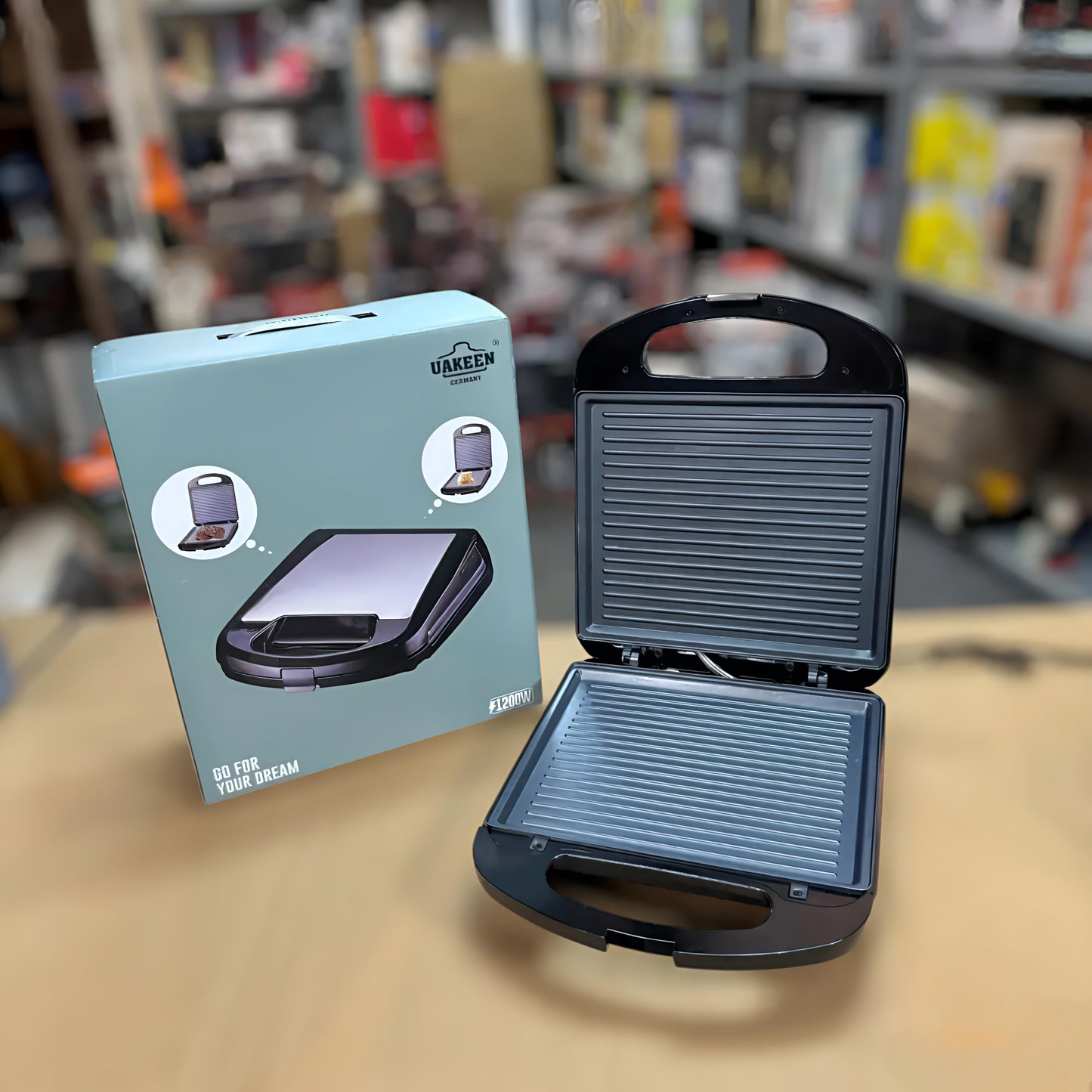 Uakeen Electric Grill Maker