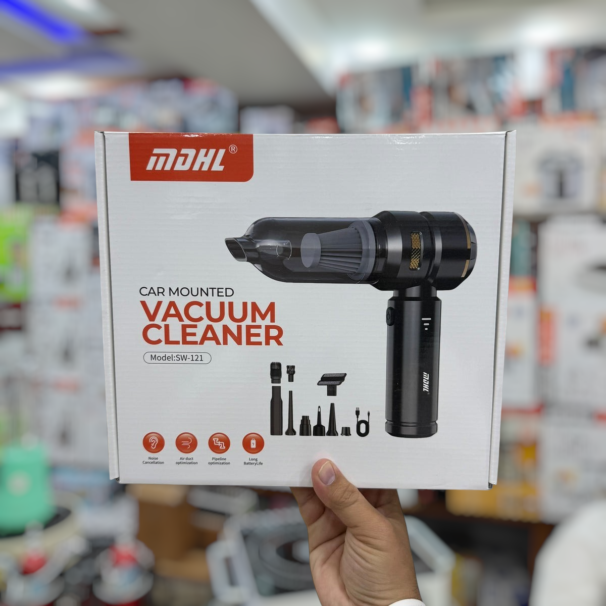 MDHL 2-in-1 Car Vacuum Cleaner & Blower SW-121