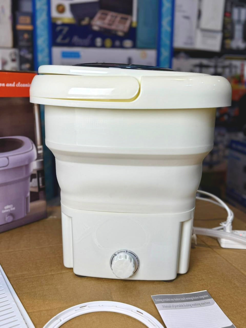 Electric folding washing machine 18L