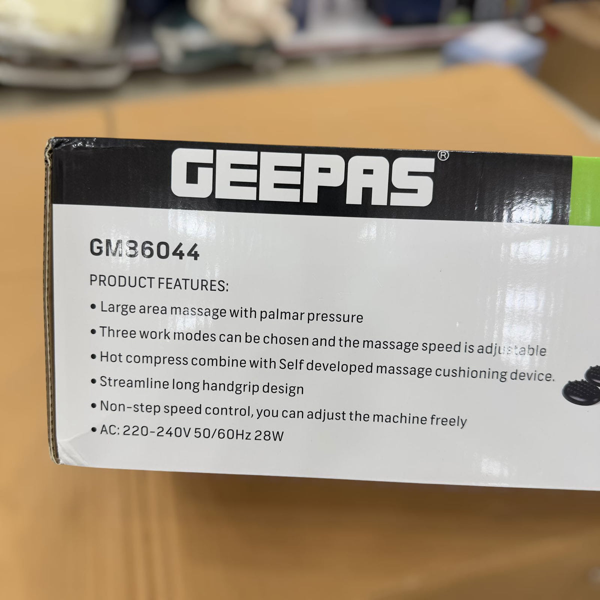 Geepas Double Head Massager 86044