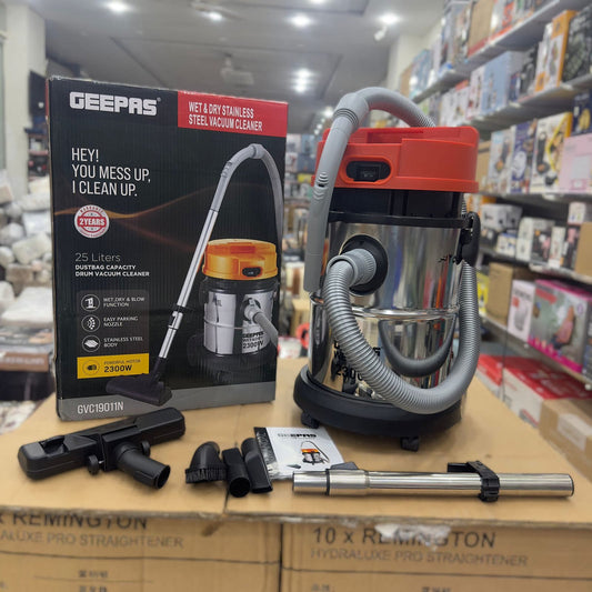 Geepas 19011 25L wet and dry vacuum cleaner and blower