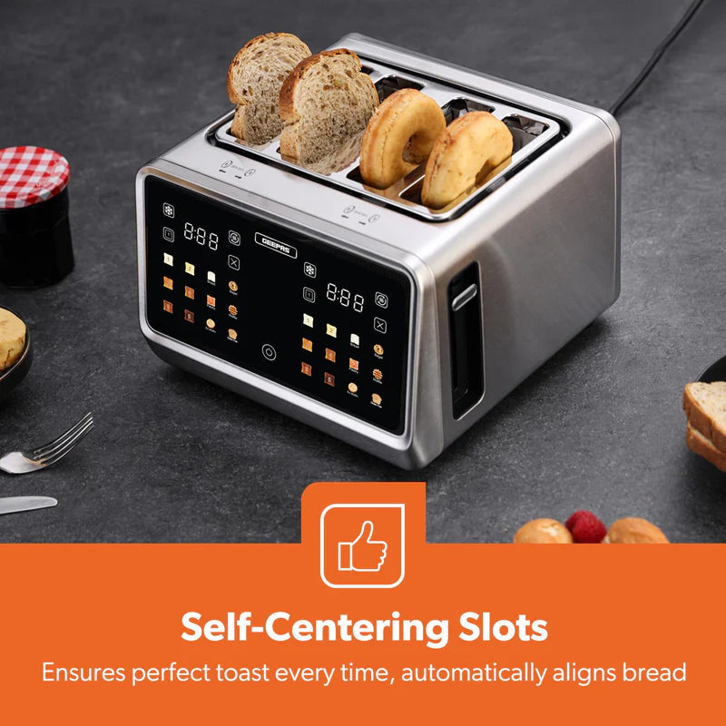 Geepas Digital 4 Slice Toaster  GBT 36569UK