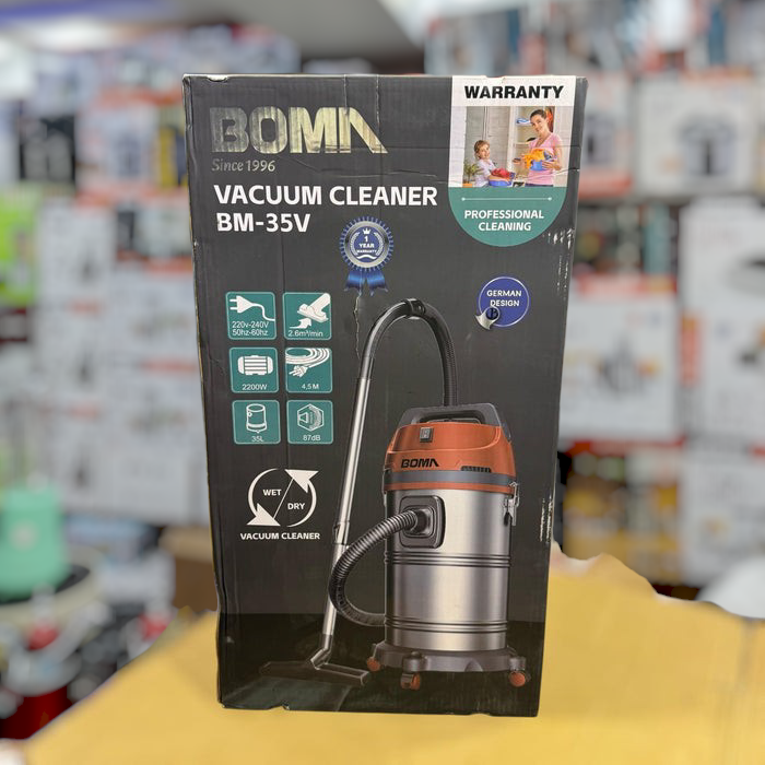 Boma BM-35V vacuum cleaner motor housing top view