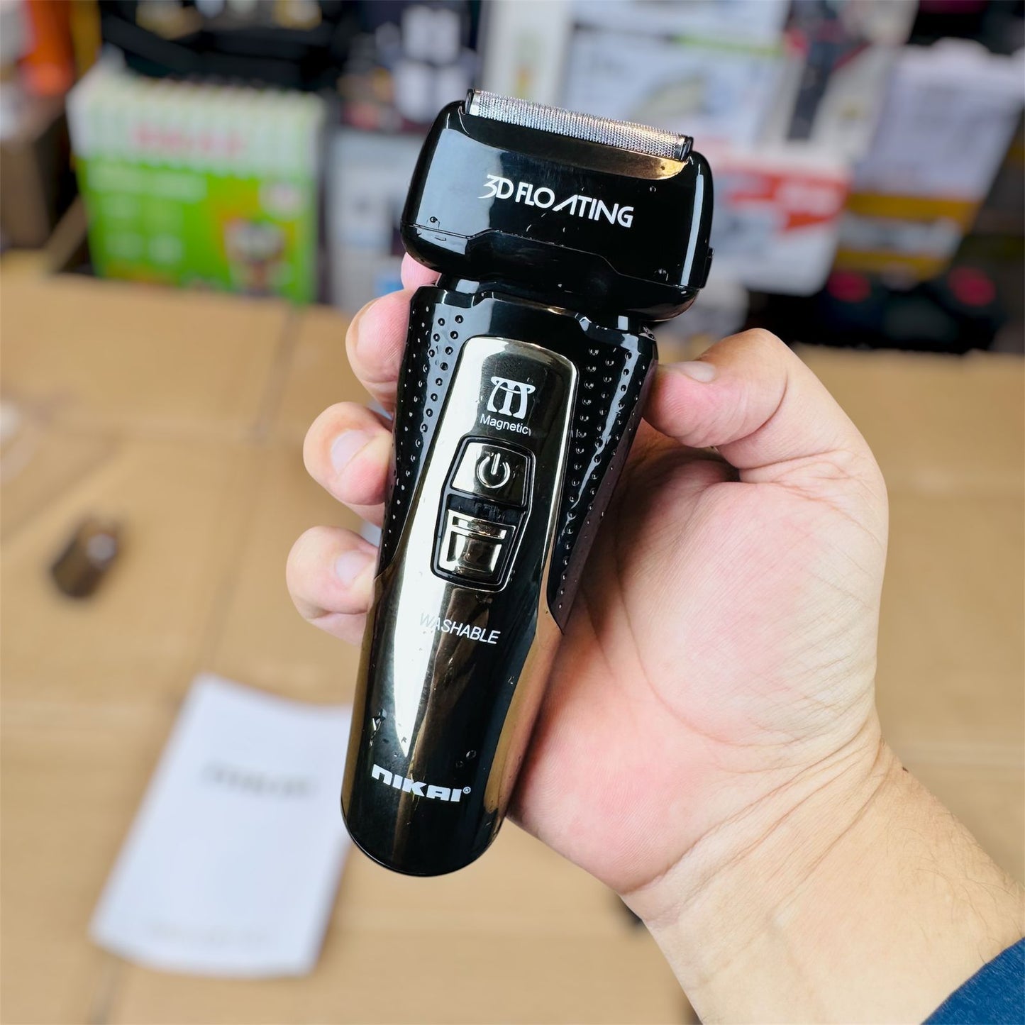 Nikai 3D washable shaver nk 7119