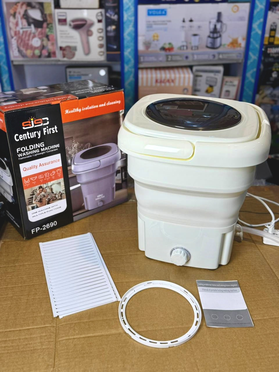 Electric folding washing machine 18L