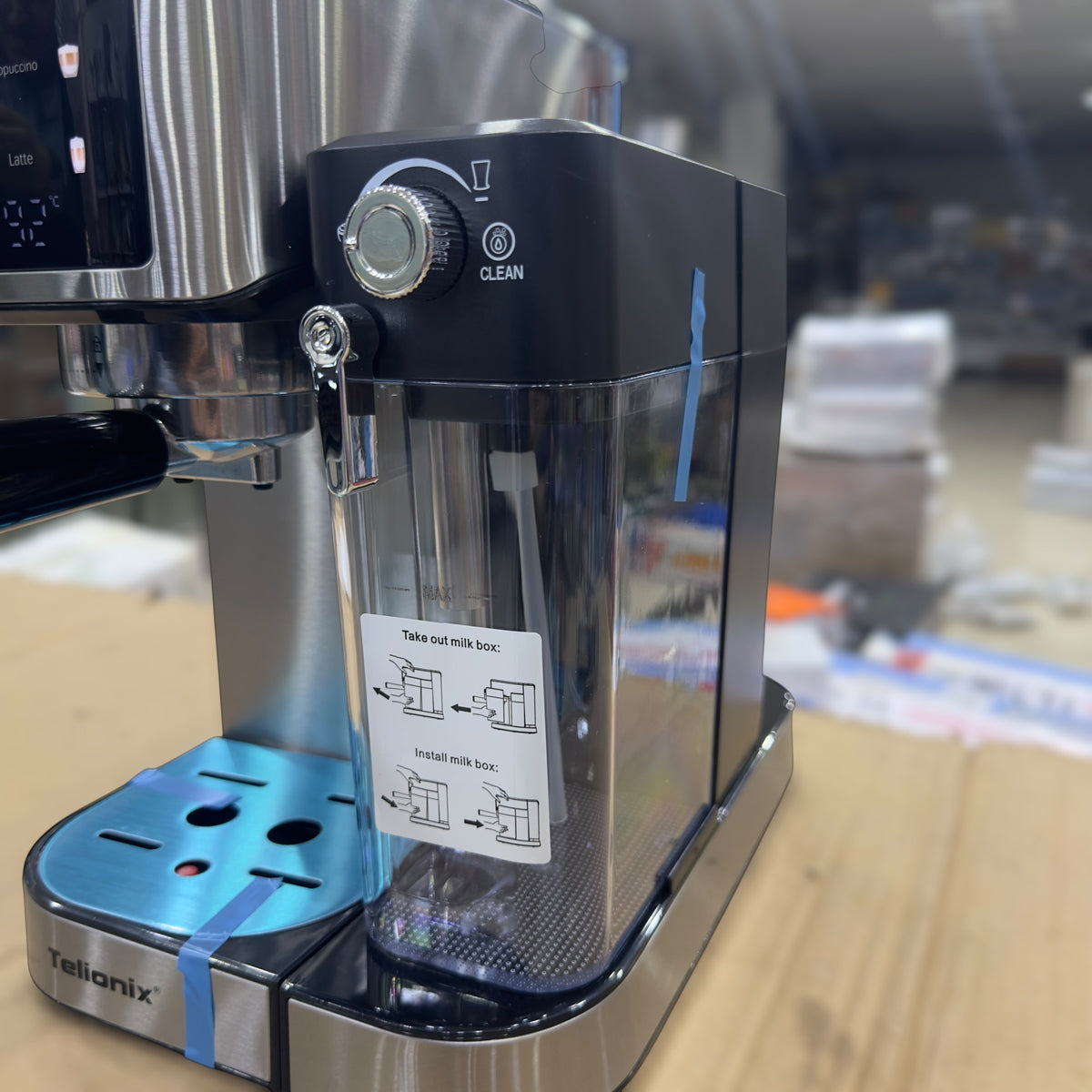 Telionix Digital Espresso,Latte & Cappuccino Maker