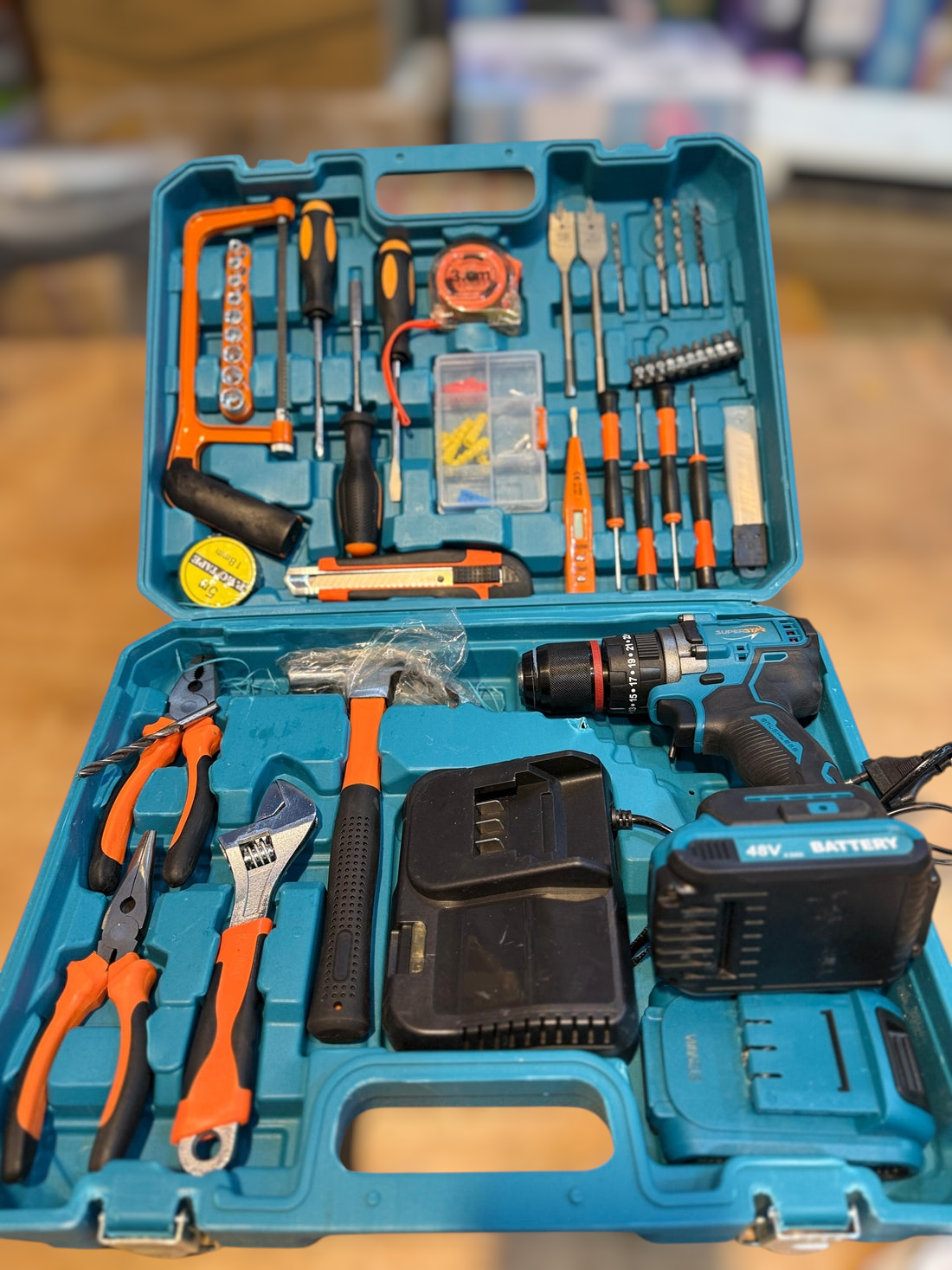 Super star drill set & Toll set 48v