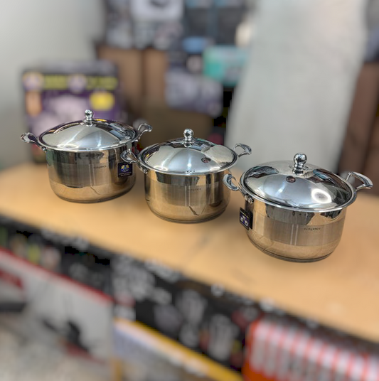 Germany 3-Piece XL Cookware Set
