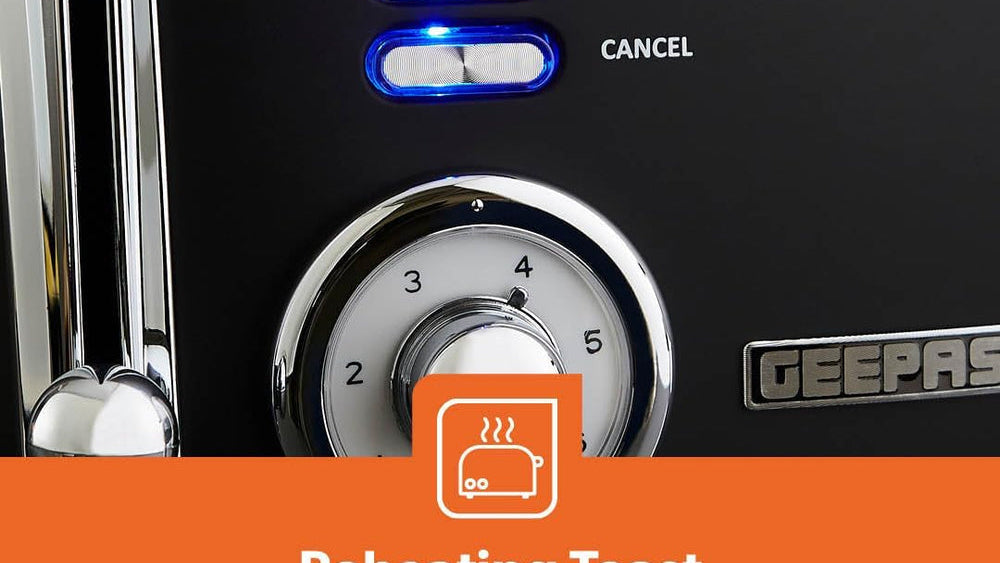 Geepas 4-Slice Toaster GBT36564 ( 2 year warranty)