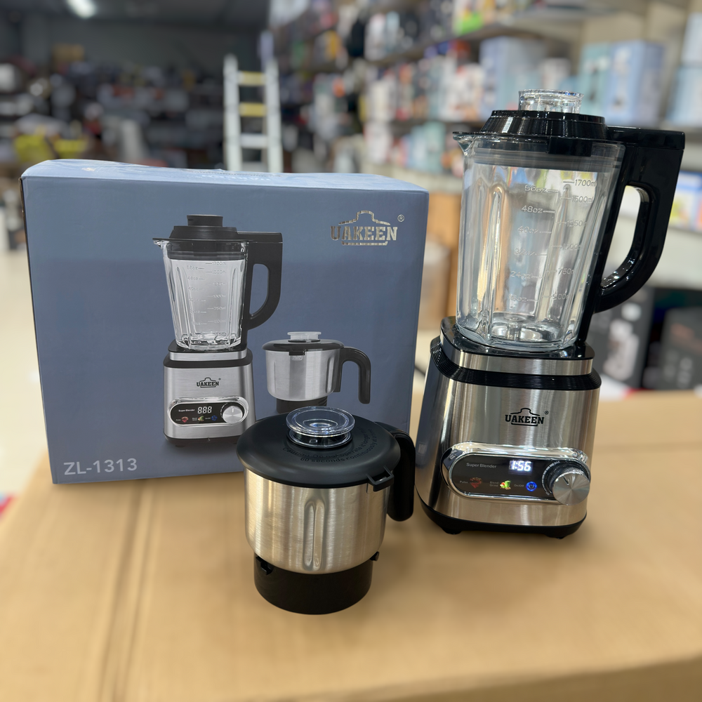 UAKEEN Germany 2-in-1 Digital Blender Grinder ZL-1313