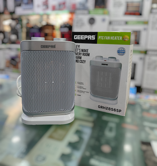 Geepas PTC ceramic fan heater GRH 28565