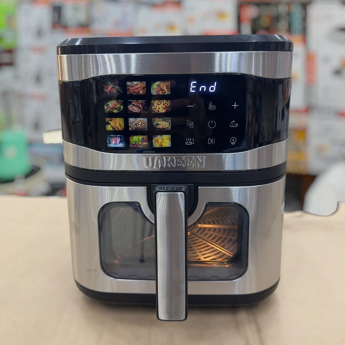 Uakeen Digital Double Heating Air Fryer 10L Capacity ZL-1709 PLUS