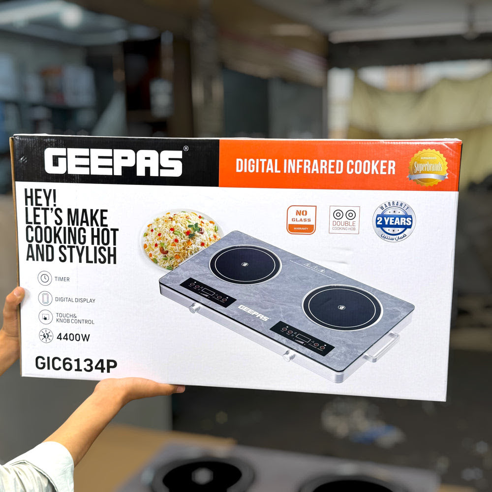 Geepas Double Digital Infrared Hot Plate 6134