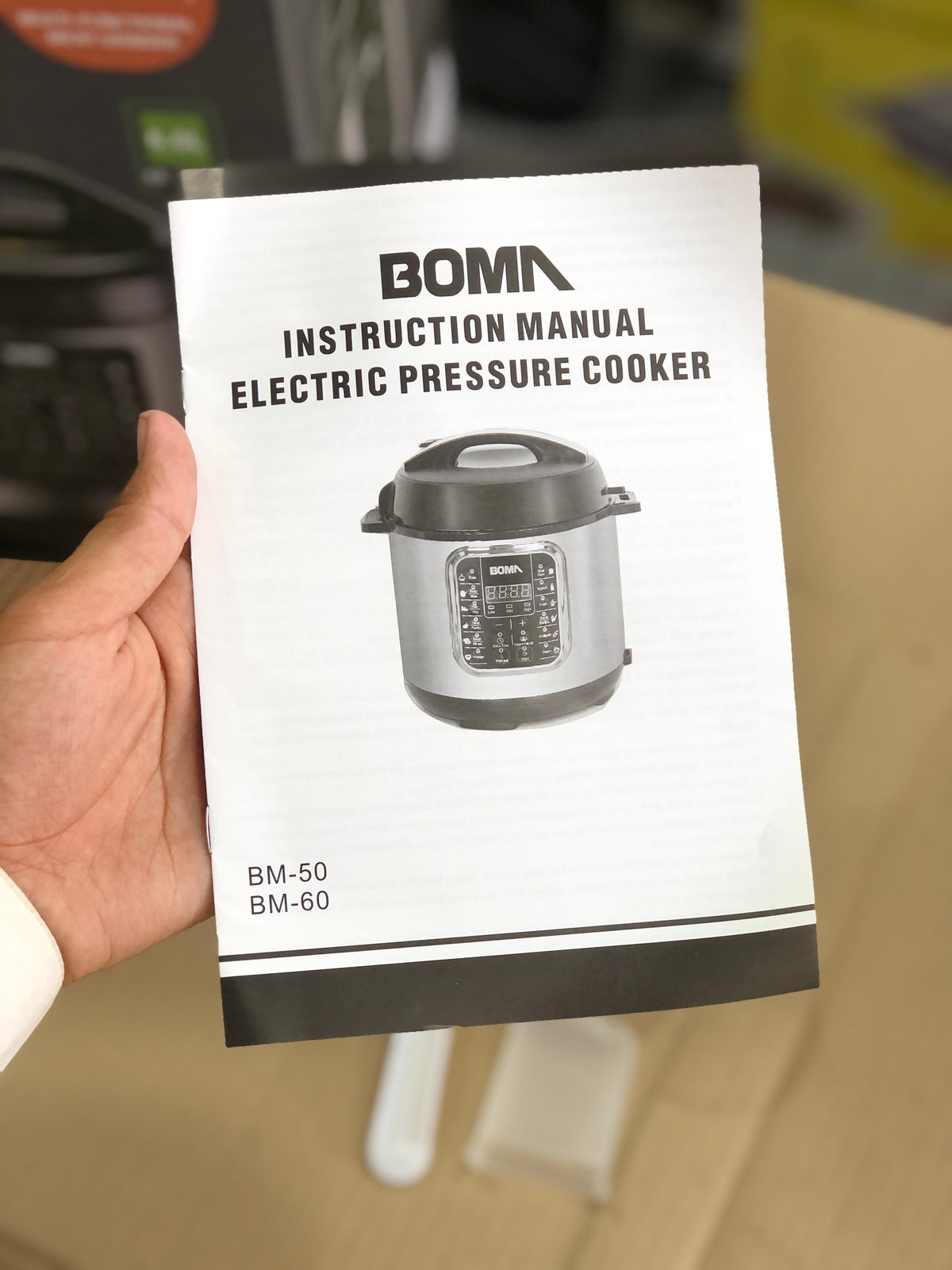 Boma 6L Multifunctional Pressure cooker BM 60-1