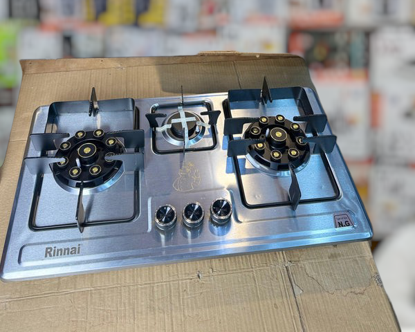 Rinnai 3 burner stainless steel Gas Stove