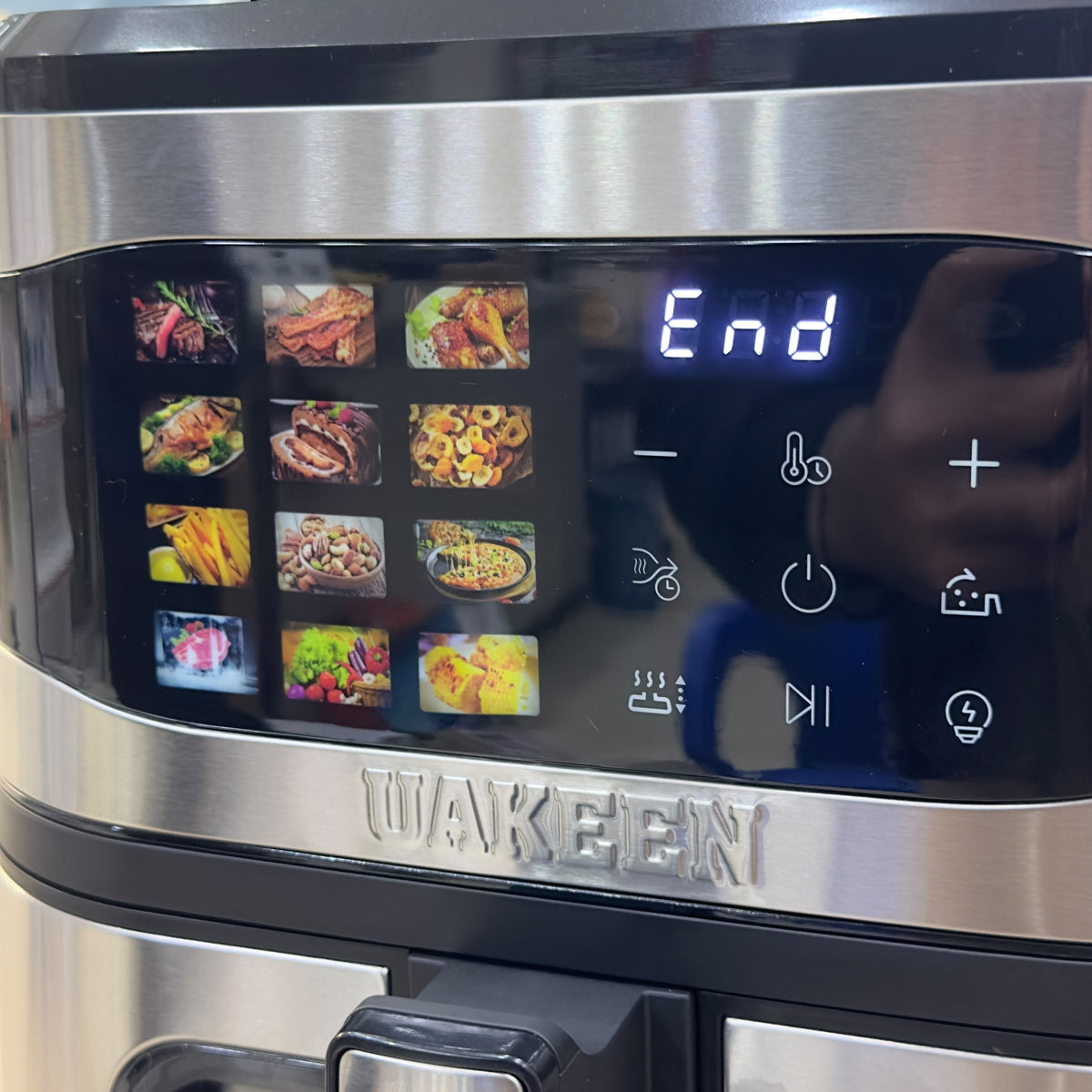 Uakeen Digital Double Heating Air Fryer 10L Capacity ZL-1709 PLUS